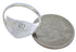 Silver Pueblo Design Multicolor Ring Size 4-3/4 UX36596